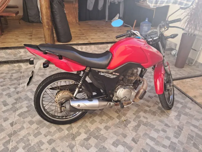 Fan 125, 2014, vendo ou troco
