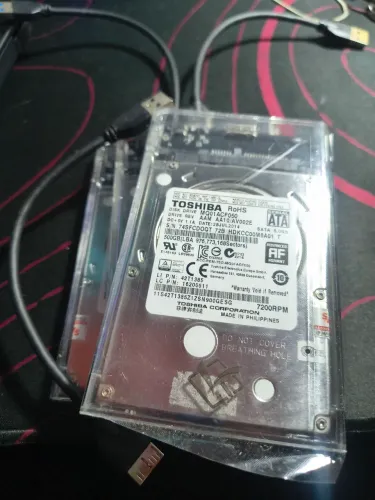 HD externo Toshiba 500gb