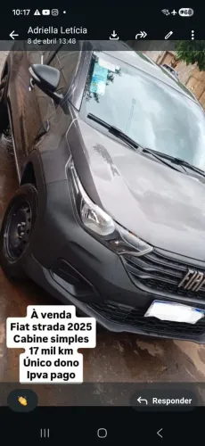 Fiat Strada Endurance 1.3 Flex 8V CS 2025