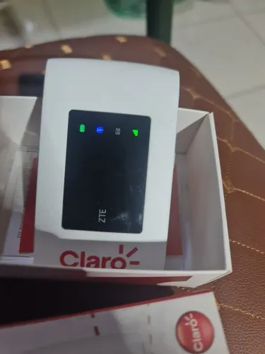 Modem Claro 4G sem fio com bateria aceito violao ler
