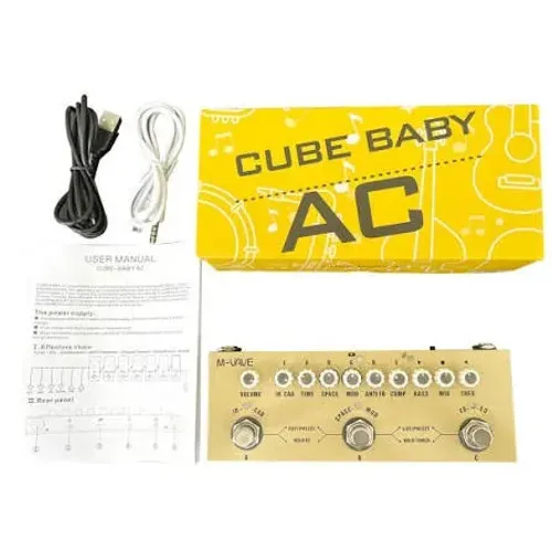 Vendo pedaleira cube baby