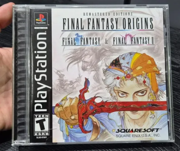 Final Fantasy Origins PS1 - Original Americano Black Label