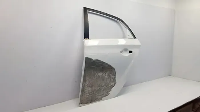 Porta Traseira Esq Hyundai Hb20s 2013/2019 770031s100 Hy3011 Lado:Esquerdo;Cor:Branco