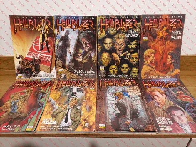 [Coleção Completa] Hellblazer Infernal - John Constantine (Vols. 1 ao 8) Panini / Vertigo