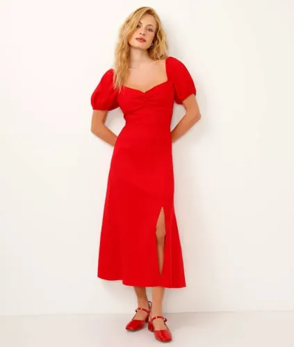 Vestido Midi Vermelho
