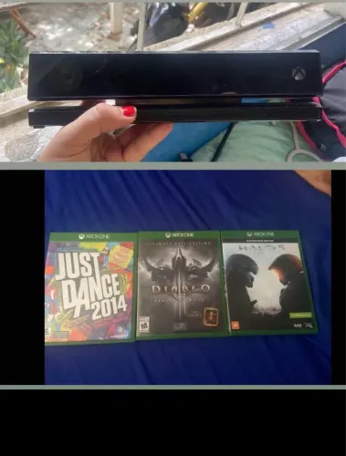 Microsoft Kinect Xbox One sem o vídeo game