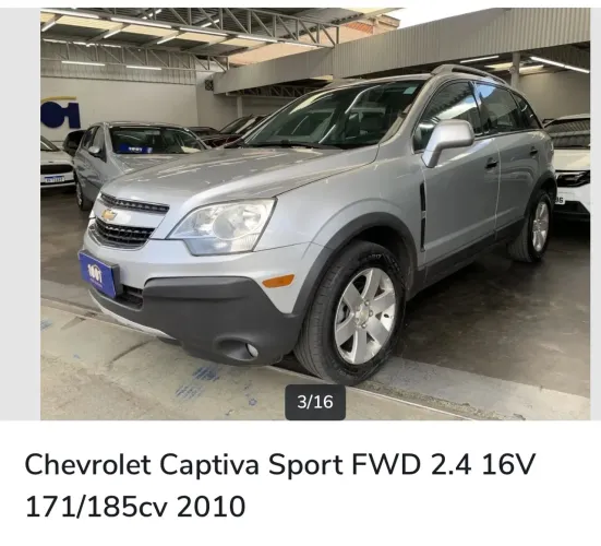 Chevrolet Captiva Sport FWD 2.4 16V 171/185cv 2010