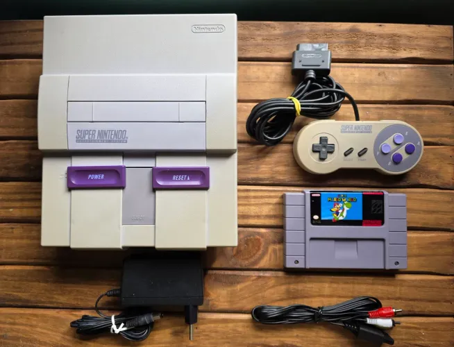 Super Nintendo FAT - Playtronic - Restaurado e revisado