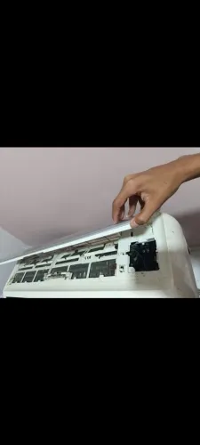 Ar condicionado, está tubulação