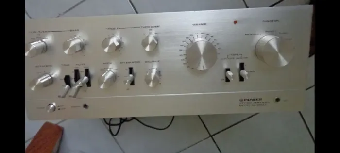 Amplificador pioneer sa 9500 das antigas raridade perfeito