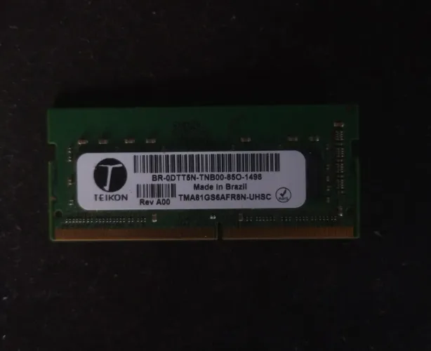 Memória ram 8gb ddr4 2400mhz teikon