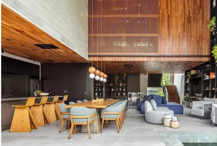 Casa Alto padrão mobiliada e decorada, 400m² de área construída, 3 suítes, 4 vagas na gara
