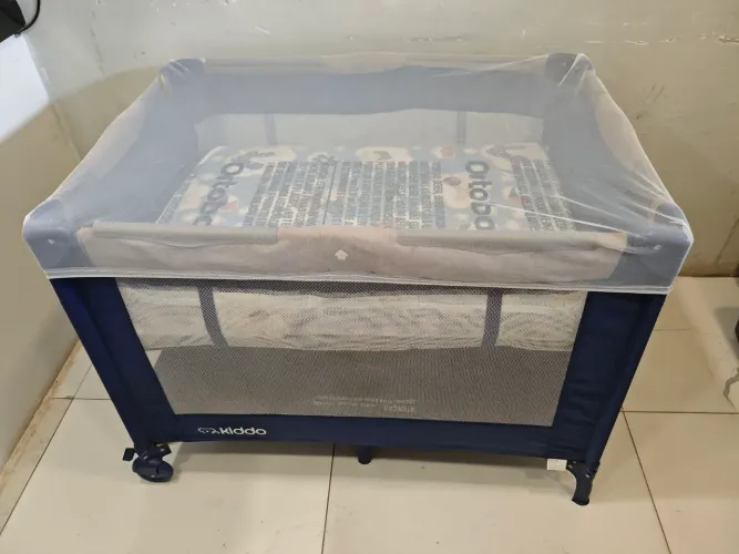 Berço kiddo Portátil + colchão