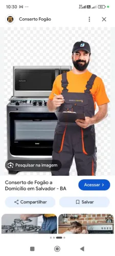 Consertos de fogão a gás