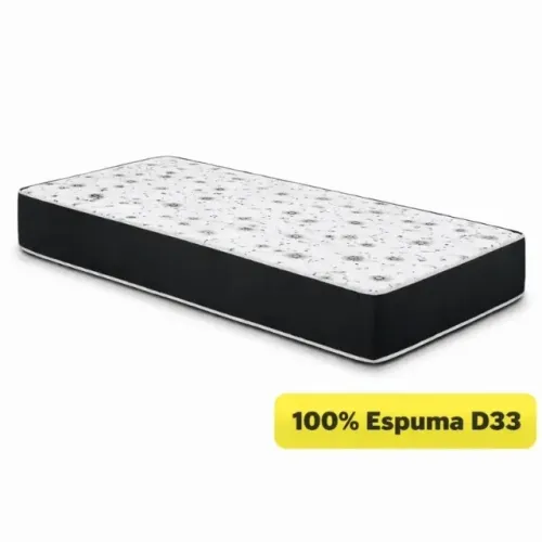 Colchão Solteiro Santé 88x188x20 D33 Nosso Sonho - Suporta até 130kg