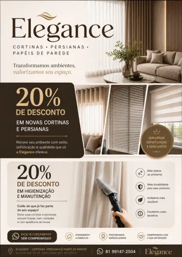 Cortinas e persianas