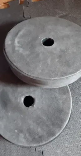anilhas 2 x de 5kg