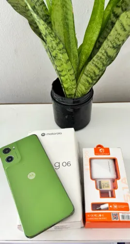 Moto G06, aparelho com caixa de 256gb de memoria!