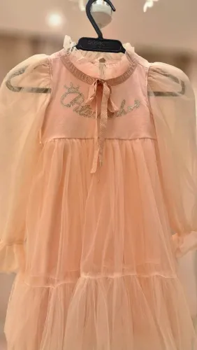 Vestido de festa pitichinhus com tule tam. 6