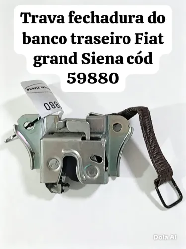 Trava da fechadura do banco traseiro Grand siena