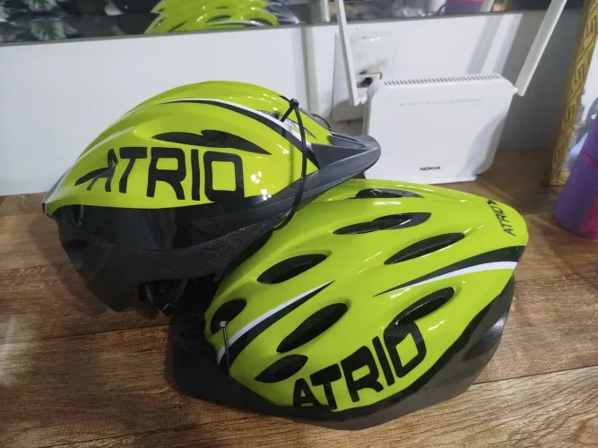 Capacete bike Átrio 2 peças NOVAS