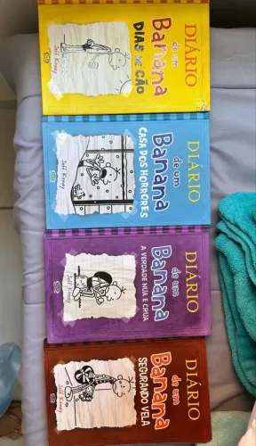 Diário de um banana capa dura 4,5,6 e 7
