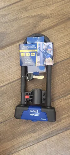 Cadeado Trava U-Lock Bicicleta e Motocicleta