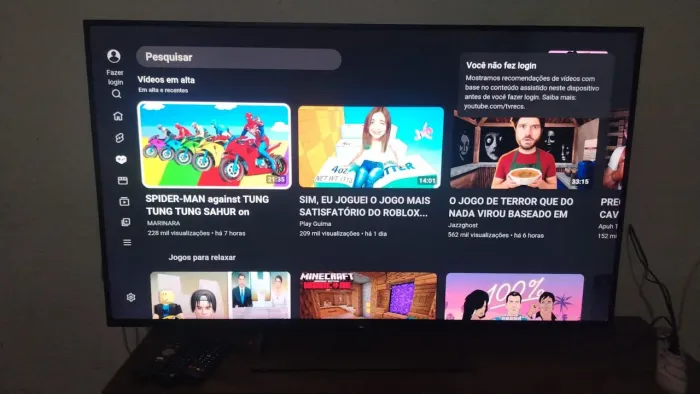 Smartv Sony 55 polegadas novinha