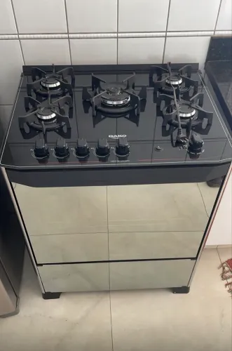 Fogão inox 5 bocas DAKO