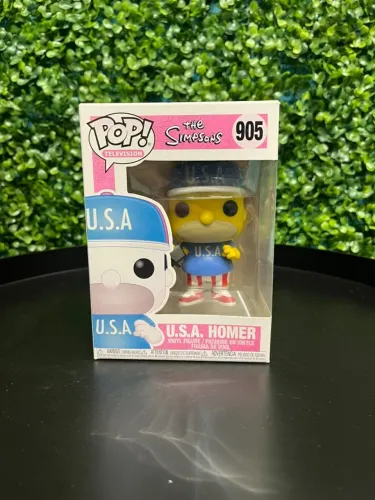 Funko Pop! The Simpsons | U.S.A. Homer #905