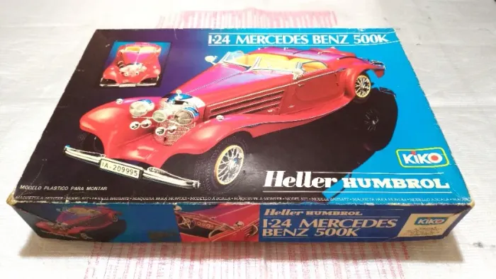 Miniatura para montar Heller Humbrol Kiko - Mercedes 500K 1:24
