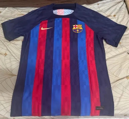 camisa nike barcelona home 2022/23 authentic