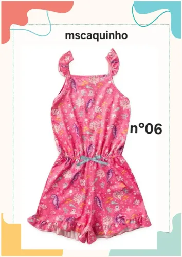 ROUPAS INFANTIL FEMENINO,MACAQUINHO!