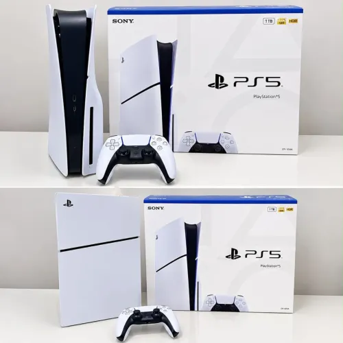 PS5 Slim 1TB com um mês de uso