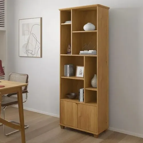 Estante Livreiro com 2 Portas e 8 Nichos (MEGA PROMOÇÃO)!