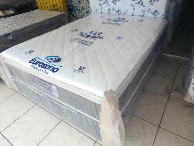 Cama unibox casal espuma Premium D28