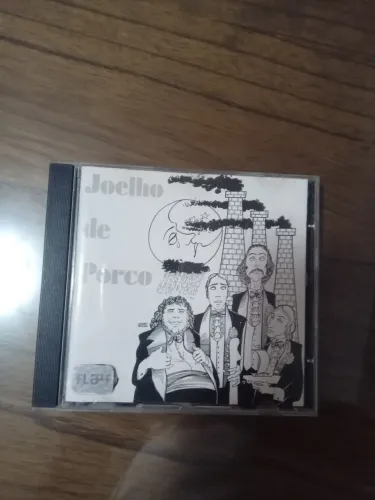 CD raro primeiro álbum banda Joelho de Porco São Paulo 1554 Hoje