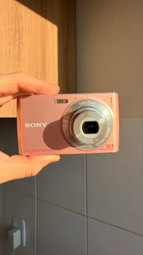 Cybershot Sony Cyber-shot DSC-W510 Rosa 12.1MP | Funcionando | Ótimo Estado