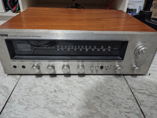 reciver Polyvox pr1500 ler anúncio 