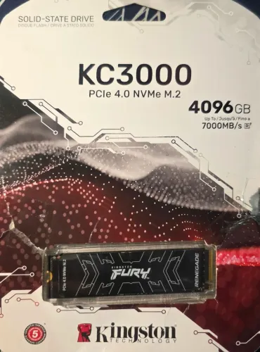 SSD KINGSTON FURY KC3000 4TB NMVe M.2 7000MB/s (PCIe 4.0)
