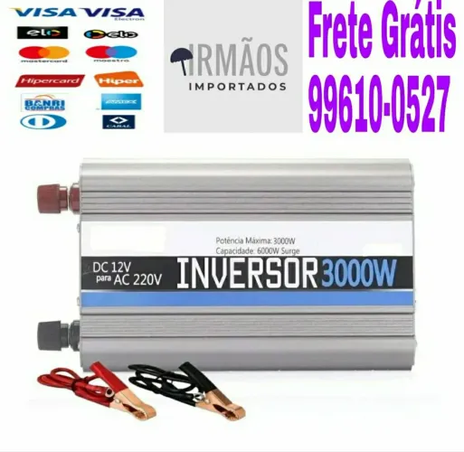 Inversor 3000W 12 / 220v Knup 