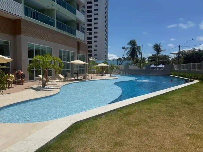 Aluguel Apartamento Beira Mar M. corais varanda 3 qts 1 suíte Planejados Garagem 12° frent
