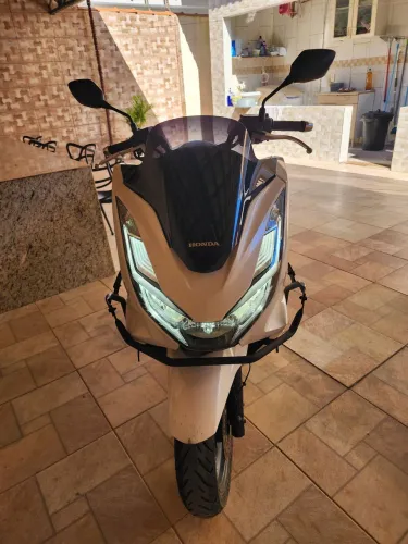 Pcx 160 abs branca perolizada meu celular : *