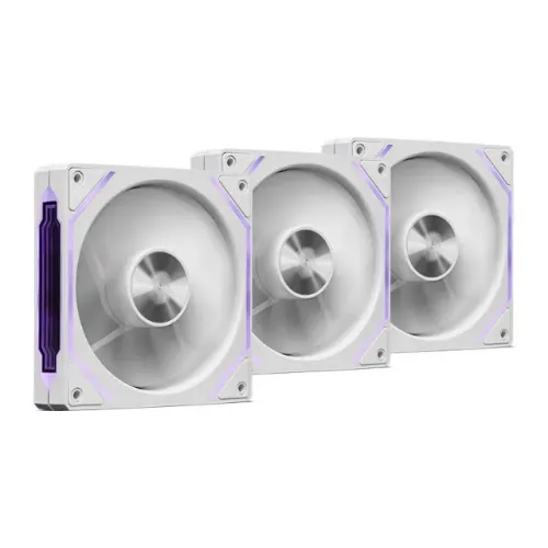 Kit com 3 Ventoinhas | Pichau Ventus NX PCH-VTNX3-WH01 | ARGB | 120mm | Branco - Loja FH