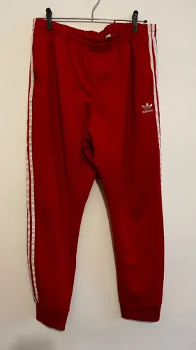 calça adidas originals firebird vermelha gg
