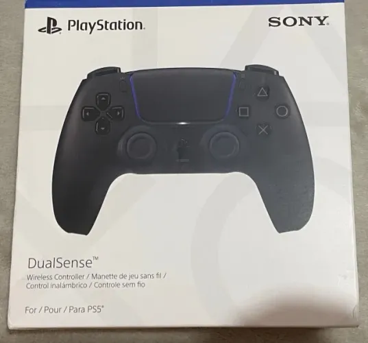 CONTROLE SEM FIO PS5 DUALSENSE MIDNIGHT + CASE DE PROTEÇÃO (ZERO NA CAIXA)