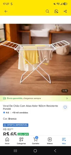 VARAL DE CHAO