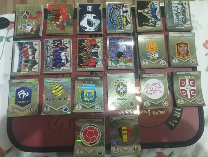 Figurinhas Copa 2018