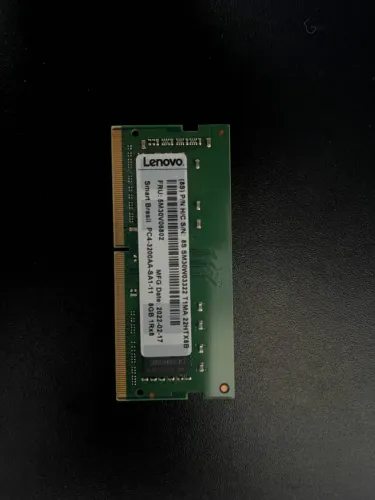 Memória Ram Notebook Ddr4 Lenovo 8gb Sm30w03322 3200 Mhz