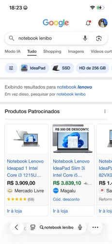 Vendo notebook seminovo